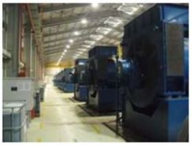 140 MW Wartsila Natural Gas Generator Power Plant