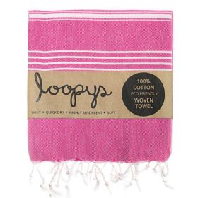 Turkish Towels At Loopys – Pink Lemonade Towels