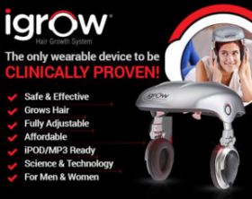 iGrow - Hands Free Laser  Hair Growth System