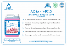 Standard Liquid Soap Rose Pink - AQSA – 7401S 