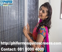 Mosquito Net Barrier Free Door Fitment