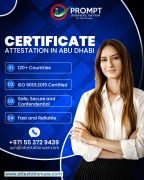 Certificate Attestation in Abu Dhabi