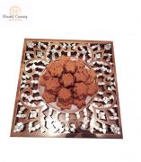 Buy Square Shaped Seashell Elegant Cookies Basket