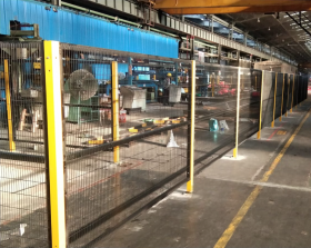 machine safety fence 