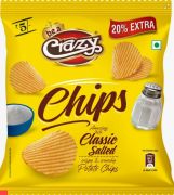  Classic Salted Chips By Crazy Bakery. 