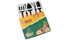 GARDEN TOOL 5 PCS. SET WITH FIXED HANDLE