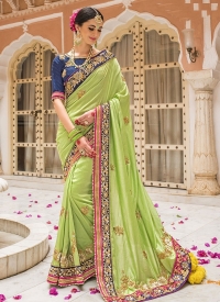 Green Silk Bridal Sarees