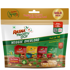 Rasna Quikie Soup Veggie Overload Assorted Pack