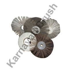 Wood Coated Wire Circular Brushes