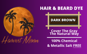 Harvest Moon Hair & Beard Dye (Dark Brown, 100gm)