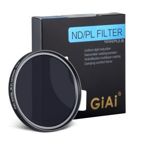 GiAi 55mm ND64 and CPL 2in1 Multi-coating optical 