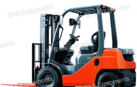 Toyota Electric Forklift Rental | SFS Equipments