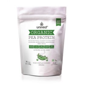 Unived Organic Pea Protein – Raw Unflavoured – Veg