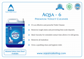 Premium Toilet Cleaner - AQSA - 6 