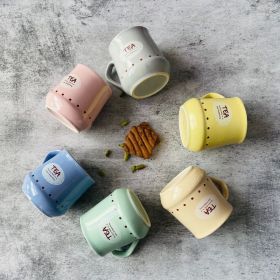 Dizymonk Ceramic Tea cup set of 6 piece