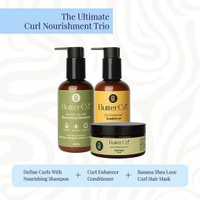 The Ultimate Curl Nourishment Combo ( Shampoo + Cu