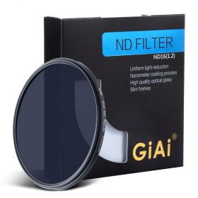 GiAi Slim Neutral density filter ND16 67mm 77mm 82