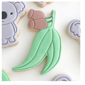 Gum nut & Leaves Cookie Cutter & Emboss Stamp