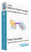 Softaken MSG to VCF Converter