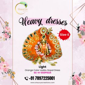 Adorning Divinity: Laddu Gopal Ji Dresses by Shaur
