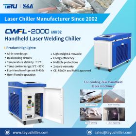 All-in-one Chiller Machine CWFL-2000ANW02 for Hand