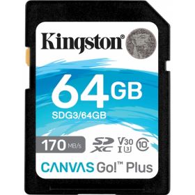 Buy Kingston 64GB Canvas Go Plus SD (SDXC) Card