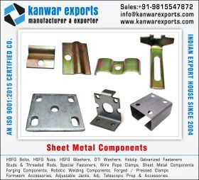 Sheet Metal Components manufacturers exporters in 