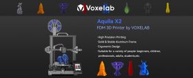 Voxelab Aquila X2 FDM DIY 3D Printer