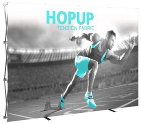 Hop-Up 10’ Tension-Fabric Pop-Up Display