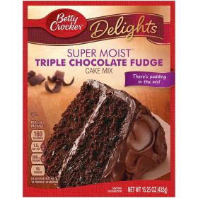 Betty Crocker Super Moist Triple Chocolate Cake