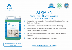 Premium Hard Water Scale Remover - AQSA - 9