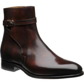 Brown Leather Jodhpur Boots For Men