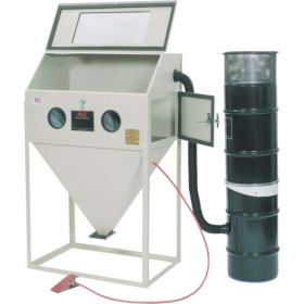 ALC Steel Abrasive Blasting Cabinet with LED Light