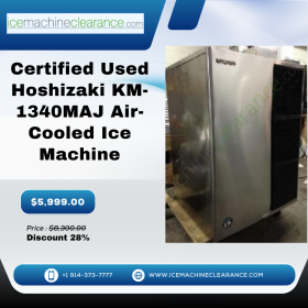 Certified Used Hoshizaki KM-1340MAJ Air-Cooled Ice