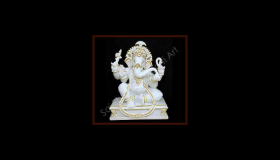 Ganesh Marble Statue