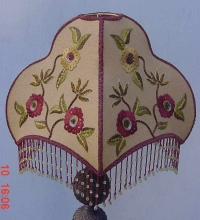 Hand Embroidered Lamp Shade