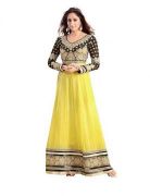 LONG FLOOR LENGTH GORGEOUS YELLOW PARTY WEAR ANARK