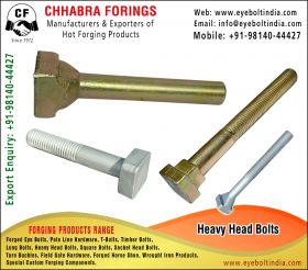 Heavy Head Bolts manufacturers, Suppliers, Distrib
