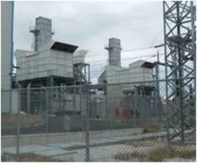 80 MW LM2500 Dual Fuel Gas Turbine Power Plant