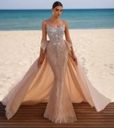 MB40344 Luxury Couture Evening Dress Gown