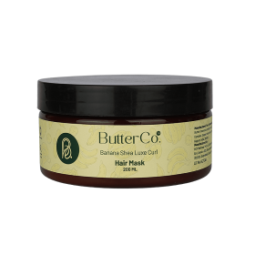 Banana Shea Luxe Curl Hair Mask For Frizzy Hair
