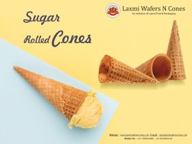 Sugar rolled cone