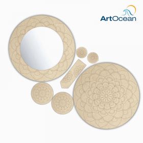 Combo Mandala Painting Kit