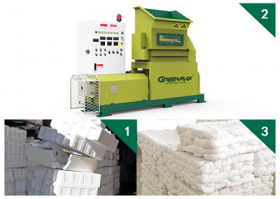 GREENMAX Styrofoam Densifier M-C100