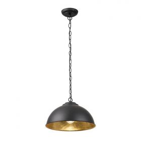 black ceiling lamp