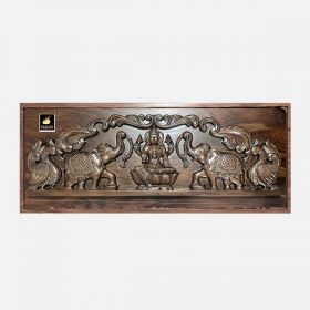 Gajalakshmi with Annam - Antique Finish