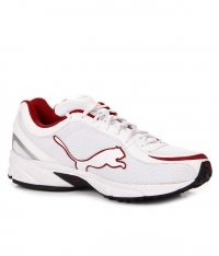 Puma export surplus Comfy White & Red Sports Shoes