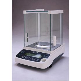 Highly transparent glass analytical lab balance 