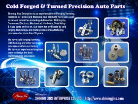 Fasteners - Cold forged & Turned parts in Taiwan