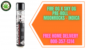 Fire OG x Sky OG Pre-roll – MoonRocks – Indica